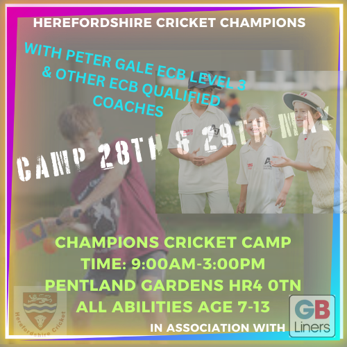 May Half Term Cricket Fun !